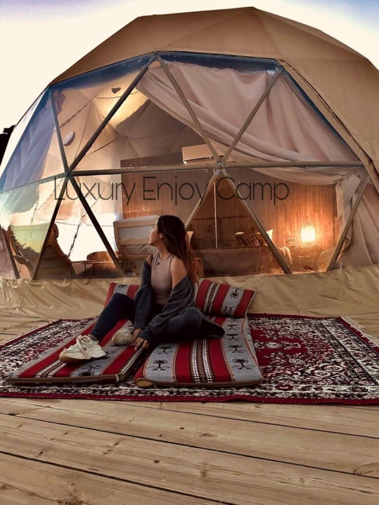 شقة Abdullah Luxury Camp وادي رم المظهر الخارجي الصورة